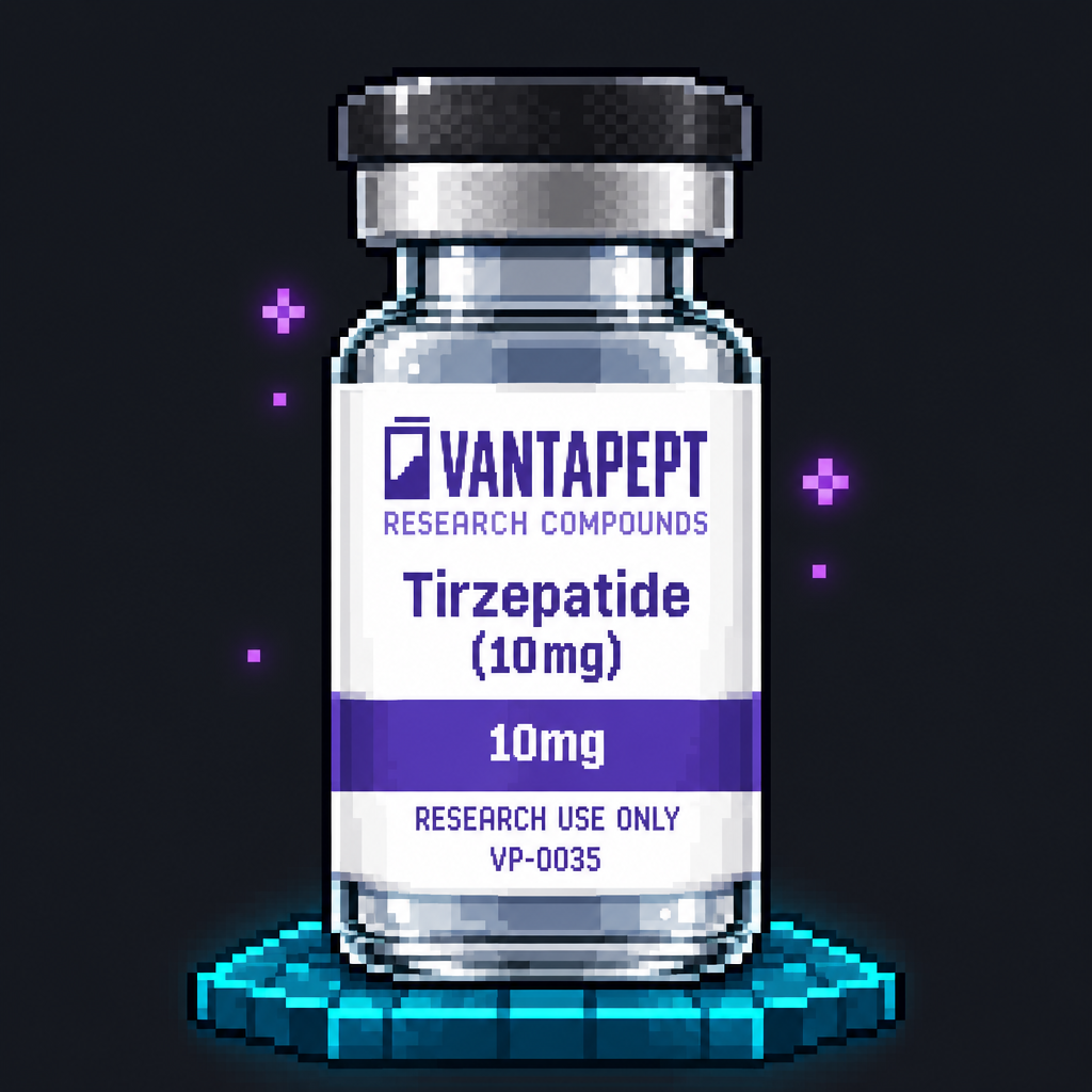 Tirzepatide (10 mg) pixel artwork