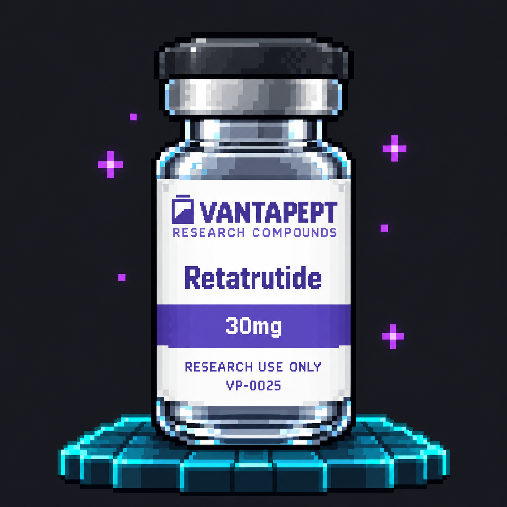 Retatrutide (30 mg) pixel artwork