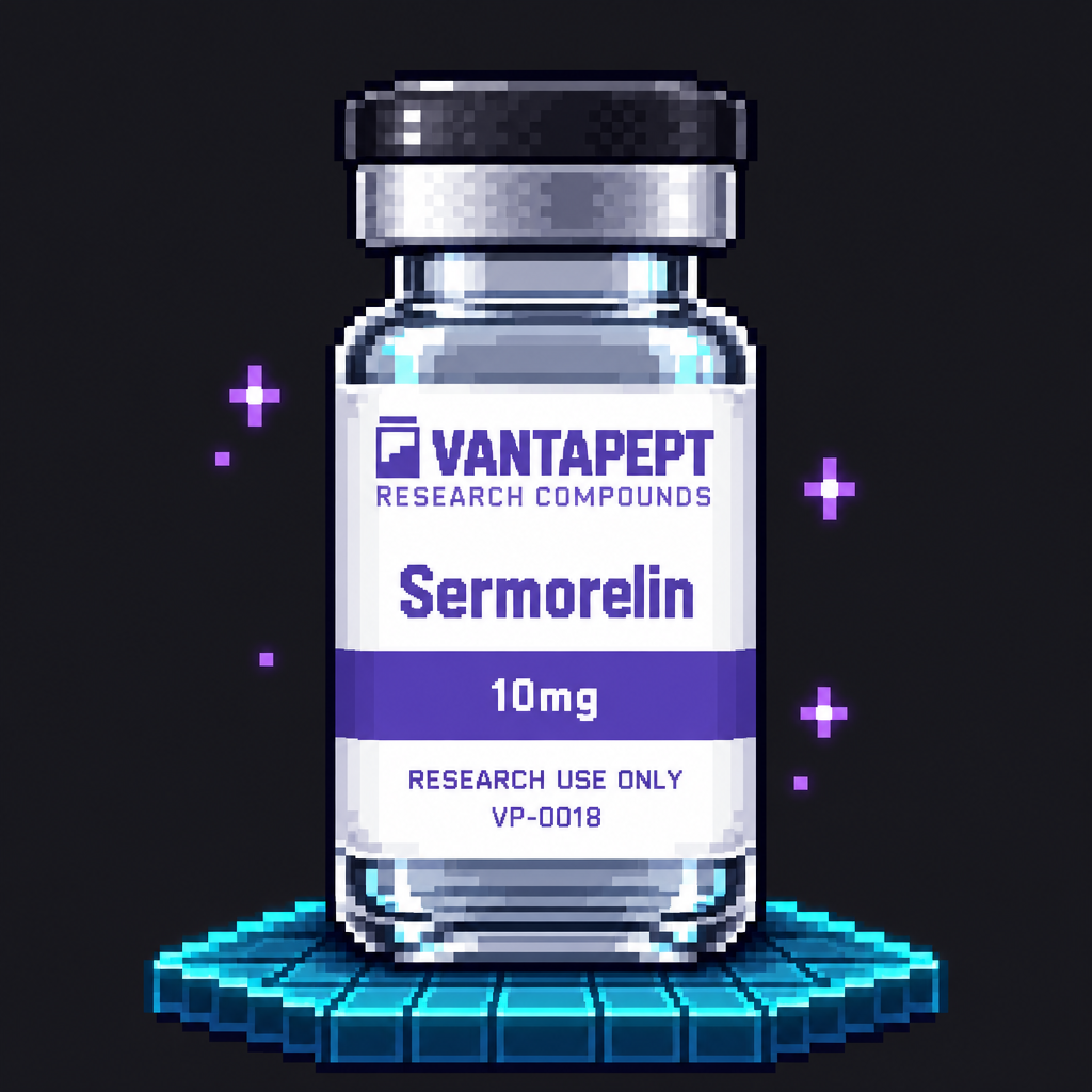 Sermorelin (10 mg) pixel artwork